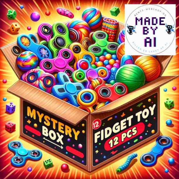 Mystery Box Fidget Toys 12 Stk 