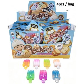Mystery Squishy mini Ispinde � 4 stk. i Pose