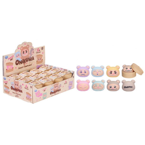 Onikuma Surprise Dumpling � Squishy Overraskelse (5,5 cm)