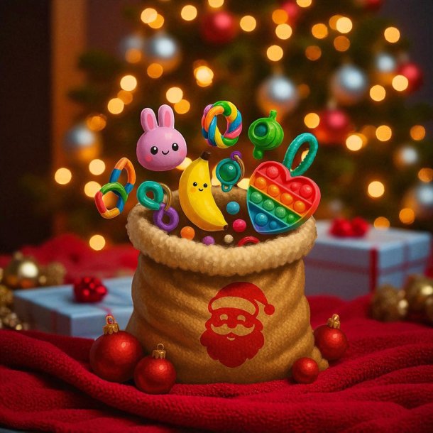 Pakkekalender Fidget Toys 12 Stk (se video)