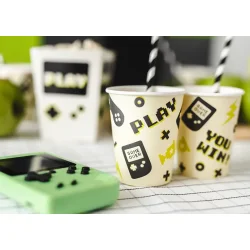 Papir Kopper Gamer  220 ml (6 stk)