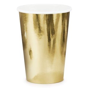 Papir Kopper Guld 220 Ml.- 6 Stk