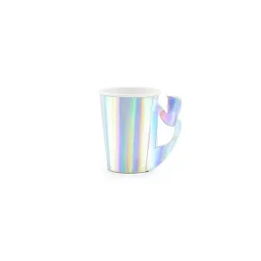 Papirkopper � Mermaid Iriserende (220 ml � Hale-hank � 6 stk)
