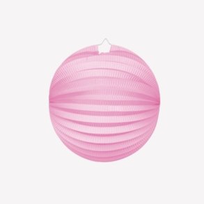 Papirlanterne � Rund Lyser�d 25 cm