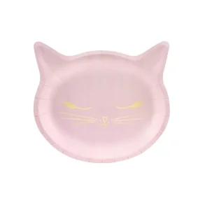 Papirtallerkener  Cat (22 x 20 cm  6 stk)