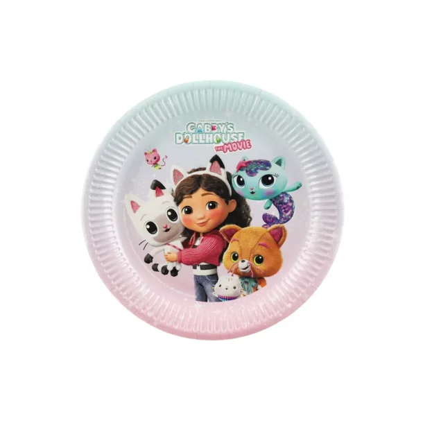 Papptallerkener Fsc � Gabby�s Dollhouse (23 cm � 6 stk)