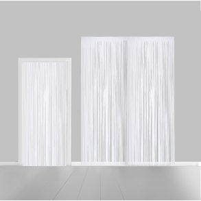 Party Curtain Hvid 100 X 240 Cm (se video)