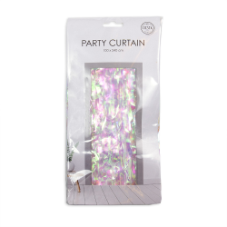 Party Curtain Iridescent 100 X 240 Cm (se video)