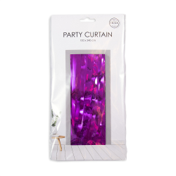 Party Curtain Lilla 100 X 240 Cm (se video)