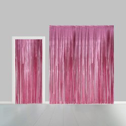 Party Curtain Mat Lyserød 100 X 240 Cm (se video)