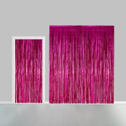 Party Curtain Pink 100 X 240 Cm (se video)