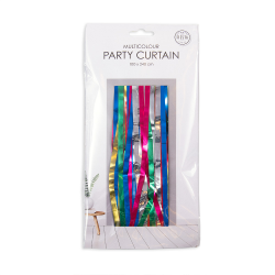 Party Curtain Rainbow Mix 100 X 240 Cm (se video)