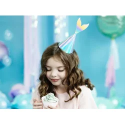 Partyhatte � Mermaid Iriserende (18 cm � 6 stk)