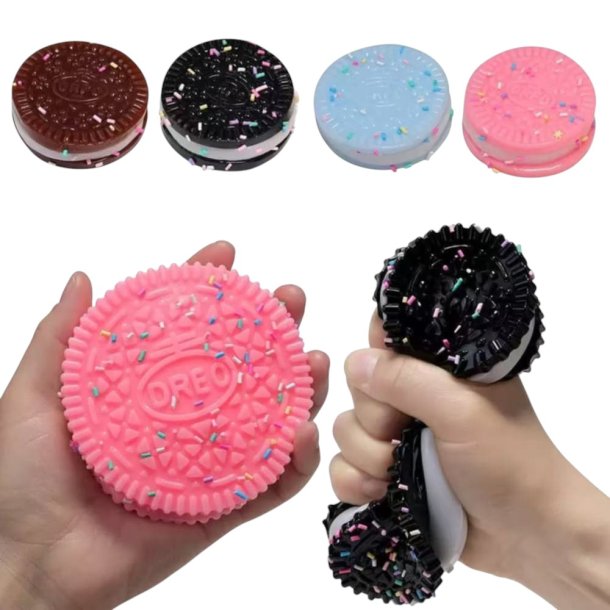 Paw Squishies – Cookie Style Dyrepote Squishy med Drys
