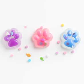 Paw Squishies – Klassiske Squishies i Assorterede Farver