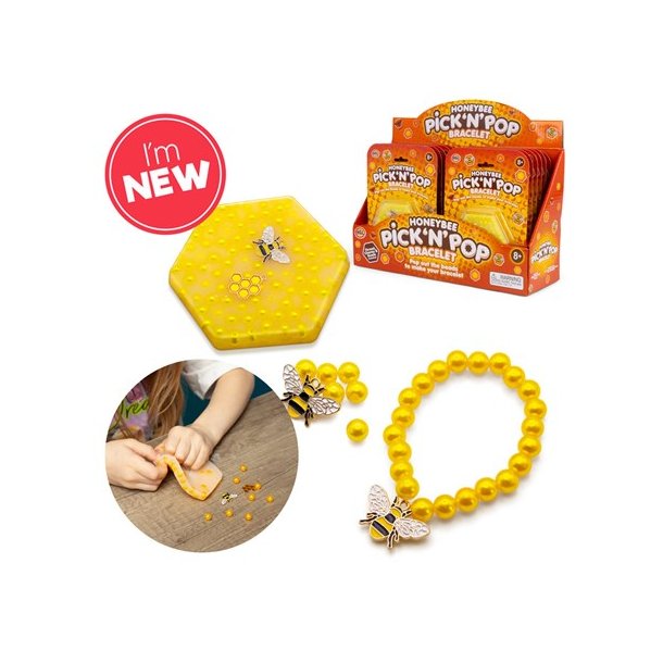Picky Pick ‘n’ Pop Bracelets – Honeybee Edition