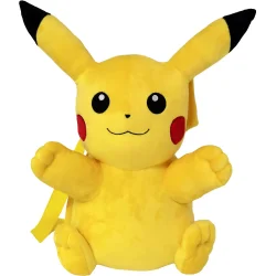 Pikachu plys rygs�k � gul, 36 cm