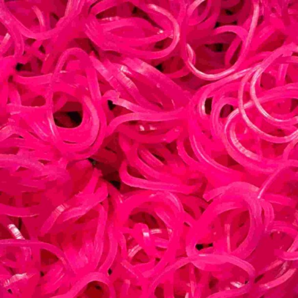Pink Loom Bands I Pose Med 300 Stk.