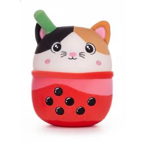 Plush Bubble Tea Animals � Kat, 17 cm