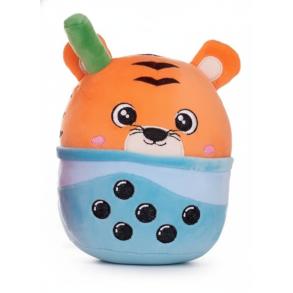 Plush Bubble Tea Animals � Tiger, 17 cm