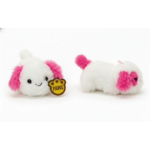 Plush Lying Axolotl 22 cm � Lyser�d med pink �rer