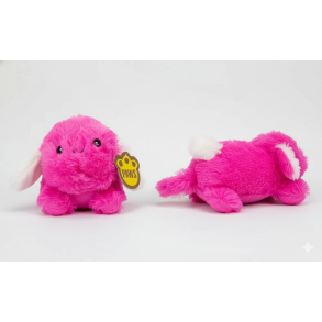 Plush Lying Axolotl 22 cm � Pink med hvide �rer