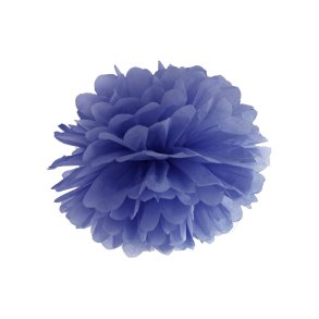 Pompom Bl 25cm (Se video)
