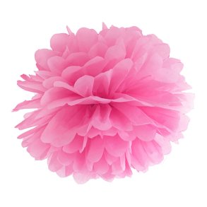 Pompom Pink 25cm (Se video)