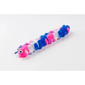 Pop It Suction Caterpillar � Bl�/Hvid/Pink