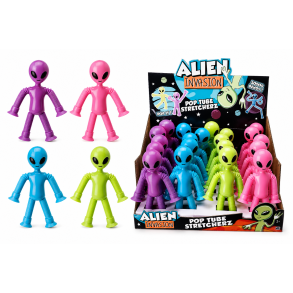 Pop Tube Alien Stretch Figur � 1 stk