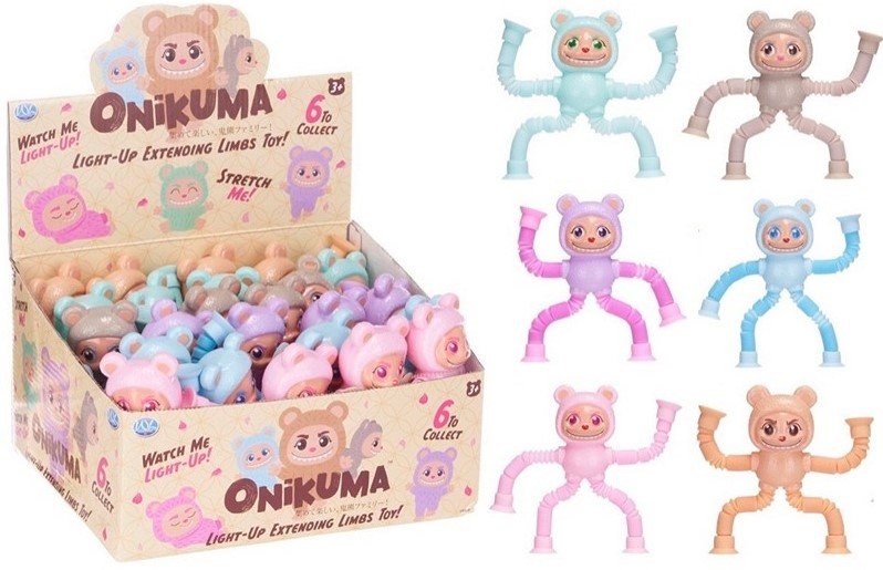 Køb Onikuma Light-Up Extending Limbs | Strækbar Fidget Figur hos Bents ...