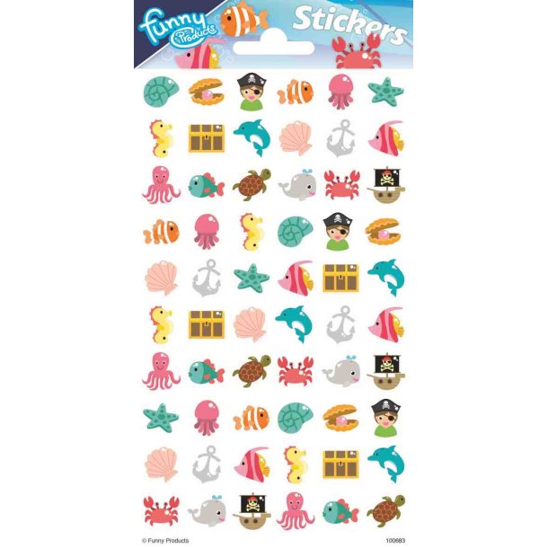 Puffy Stickers &#150; Ocean