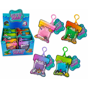 Putty Pouch N�glering � Squishy Putty Keychain