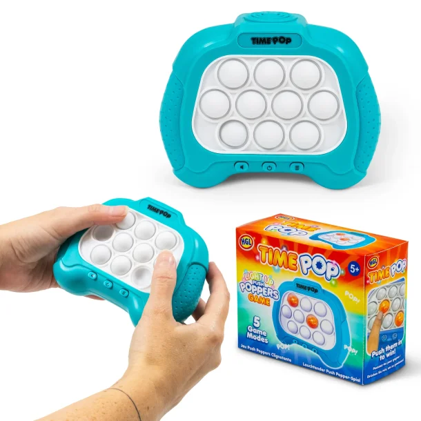 Quick Push pop - Hurtigt og Sjovt Push Pop Spil - blå