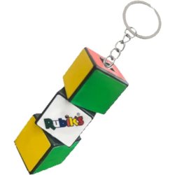 Rubik�s Cube N�glering � Mini Twist Puzzle til n�gler og taske