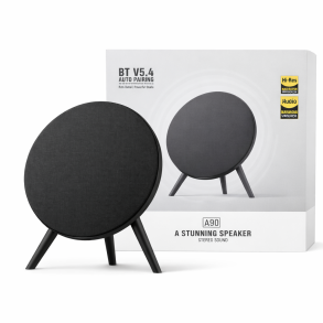 Rund Bluetooth H�jtaler Sort � BT 5.4 | 10W Stereo & TWS