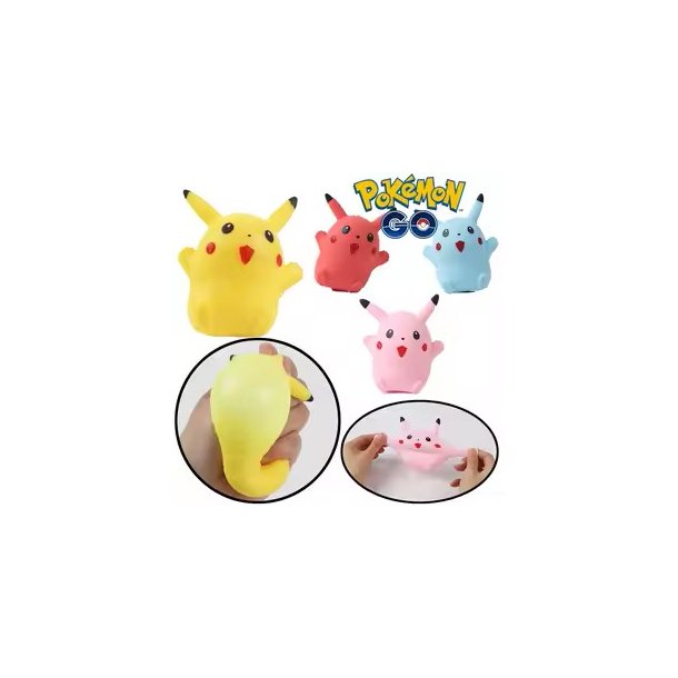 Pokémon Pikachu Stressbold til Sensorisk Leg og Afslapning
