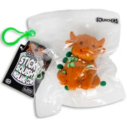 SCRUNCHEMS Sticky Squishy Highland Cow � Taba Squishy