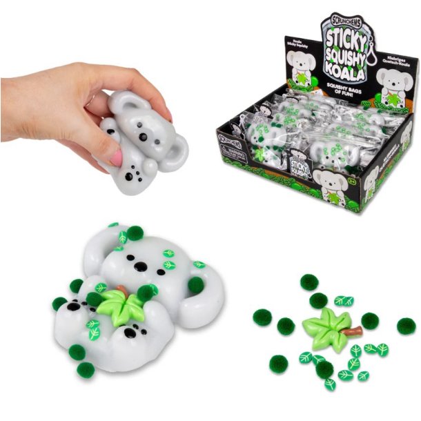 SCRUNCHEMS Sticky Squishy Koala � Taba Squishy