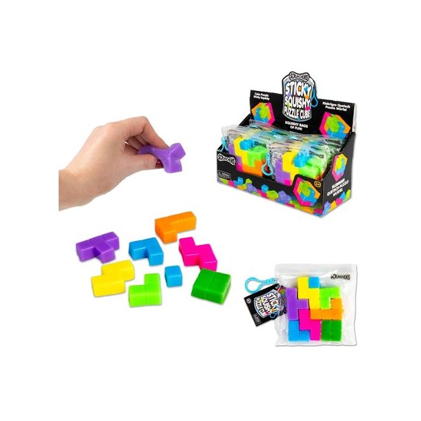 SCRUNCHEMS Sticky Squishy Puzzle Cube � Taba Puzzle