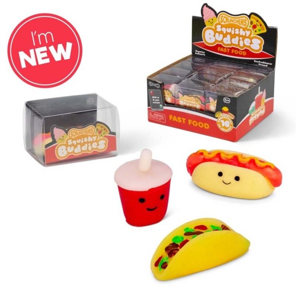 Scrunchems Squishy Buddies Fast Food