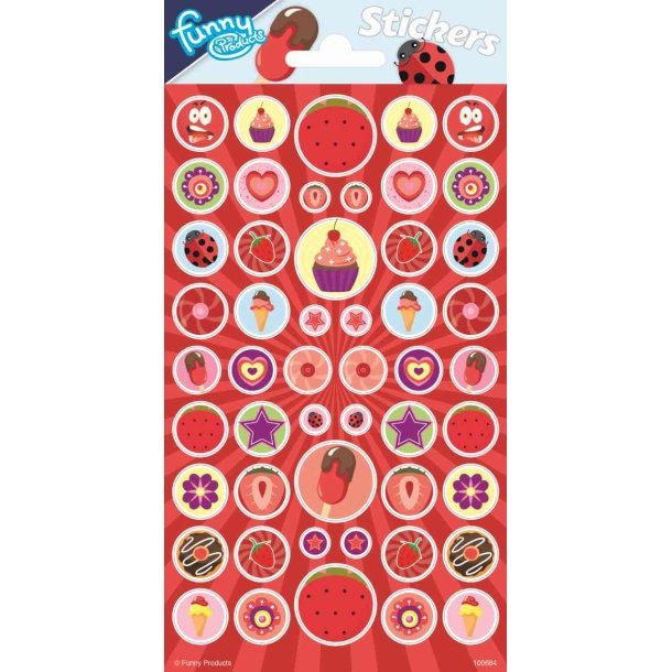 Scented Stickers &#150; Strawberries