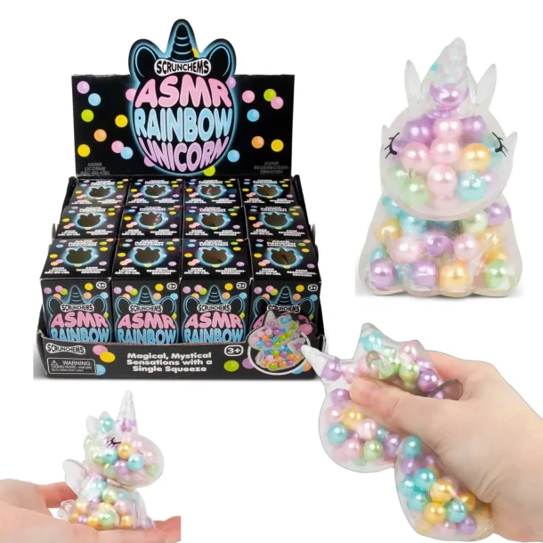 Scrunchems ASMR Rainbow Unicorn  Magisk sanselig enhjrning