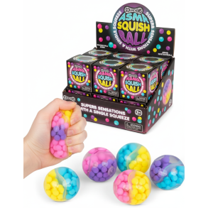 Scrunchems ASMR Squish Ball  Sanselig afslapning med lyd og flelse