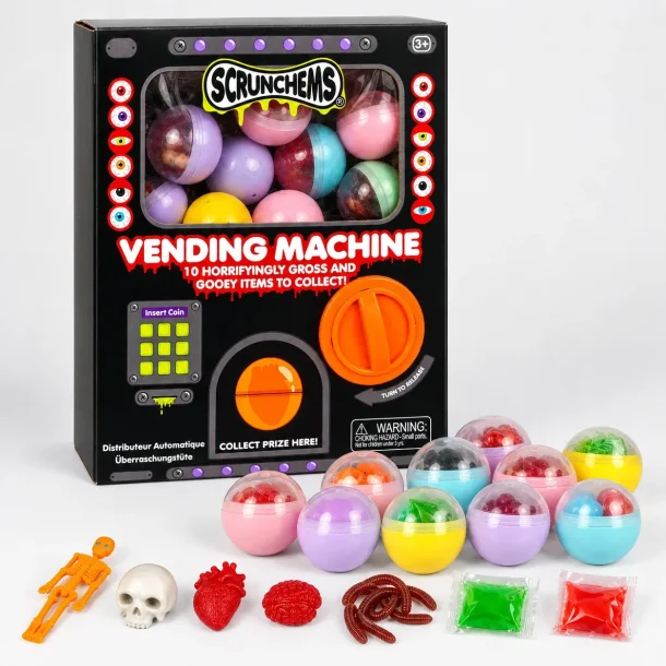 Scrunchems Gross Vending Machine Mystery med Slim og Squishy