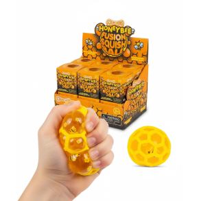 Scrunchems Honeybee Fusion Squish Ball  Sdt bi-inspireret stresslegetj