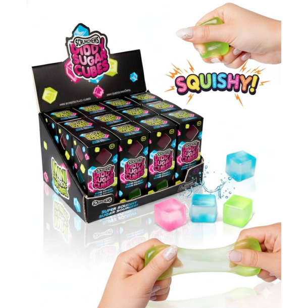 Scrunchems Ice Cube Sugar Cubes  3-pak