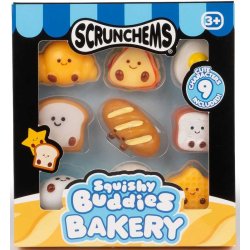 Scrunchems Squishy Buddies Bakery � 9 stk. Mini Squishies