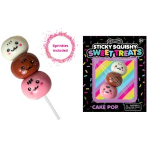 Scrunchems Sticky Squishy Cake Pop Taba med Krymmel