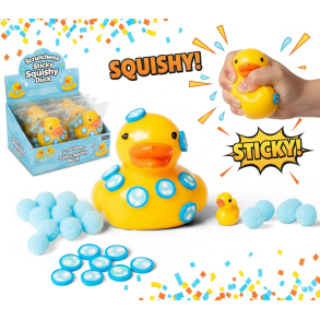 Scrunchems Sticky Squishy Duck